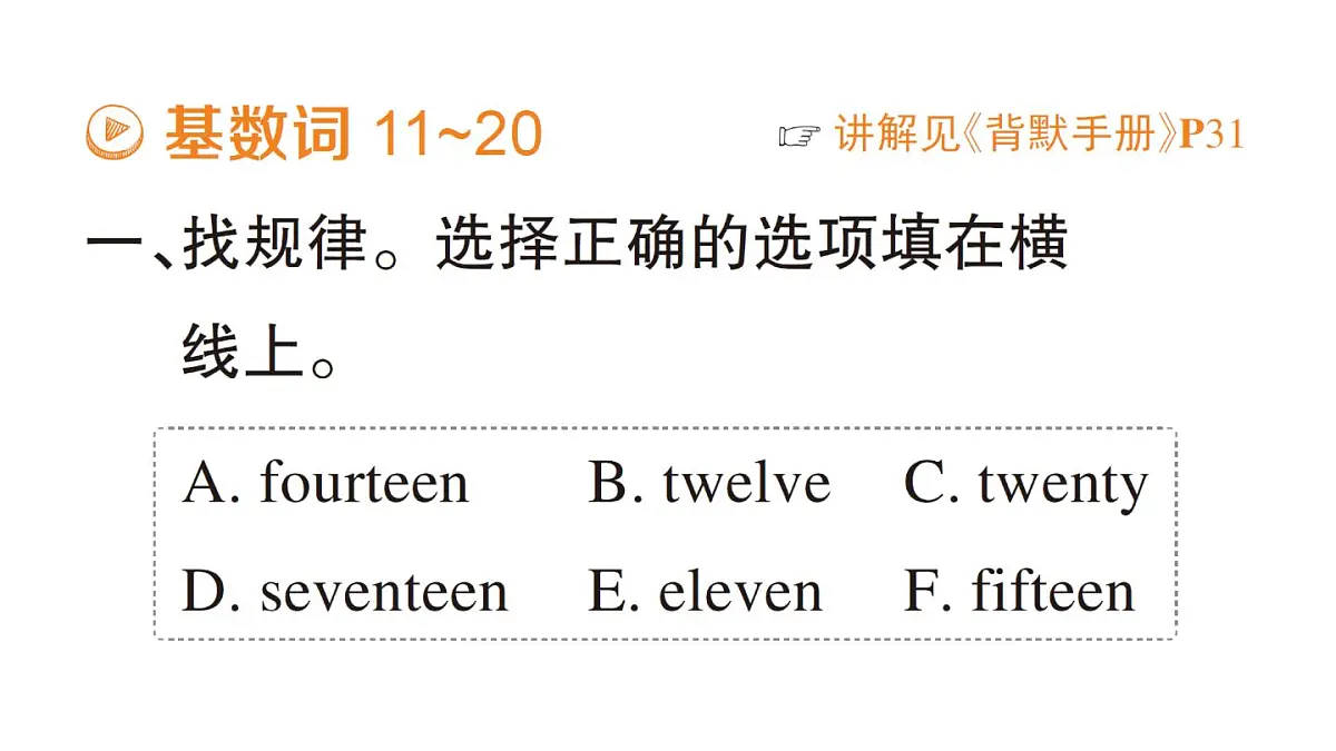 小学英语新人教PEP三年级下册Unit 6 大单元·重难易错训练作业课件(2025春)第2页