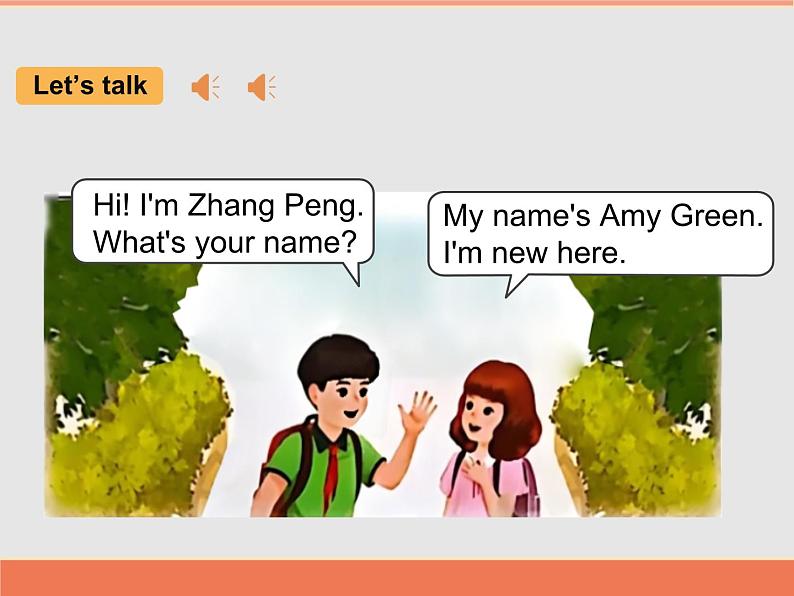 人教版(2024)三年级英语下册课件 Unit1 第1课时 A Let’s talk & Let’s learn第6页