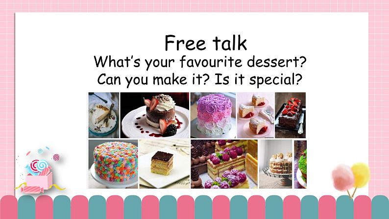 冀教版小学英语六年级下册Lesson 24 Danny’s Surprise Cake课件第3页