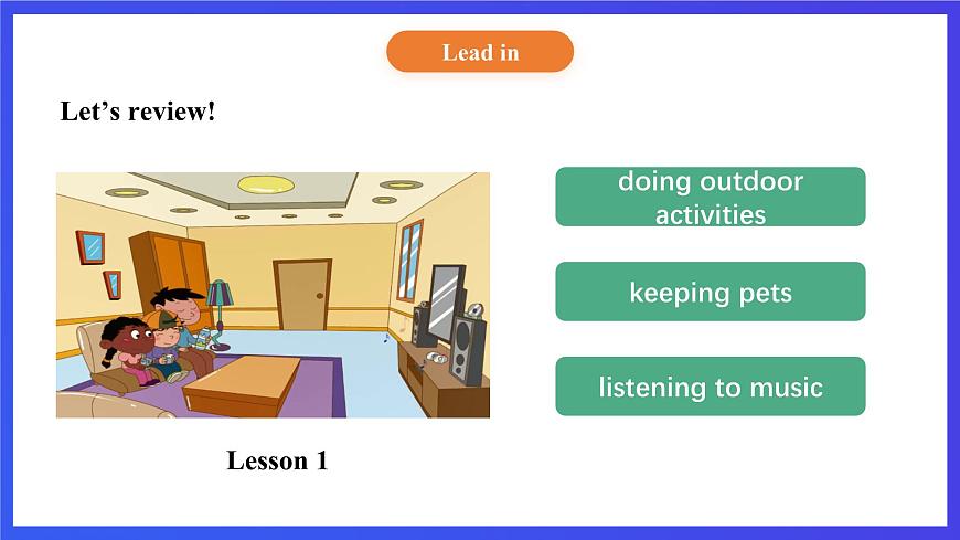 【核心素養(yǎng)】北京版英語四下 Unit 1《Do you like music？》Lesson 4 課件第4頁
