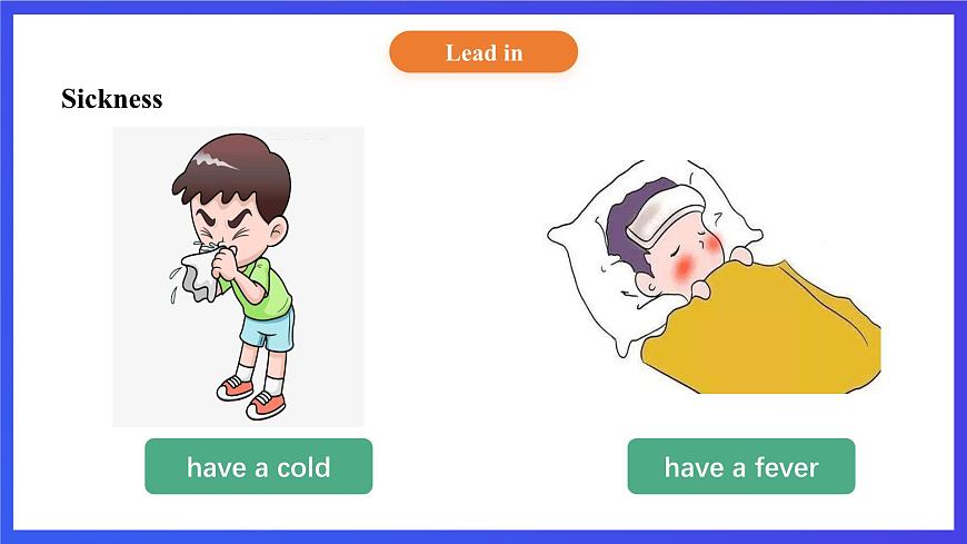 【核心素養(yǎng)】北京版英語四下 Unit 2《What's wrong with you？》Lesson 5 課件第4頁