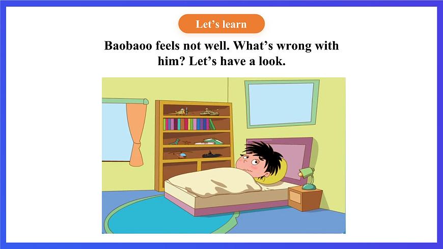 【核心素養(yǎng)】北京版英語四下 Unit 2《What's wrong with you？》Lesson 5 課件第7頁