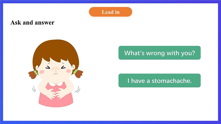 【核心素養(yǎng)】北京版英語(yǔ)四下 Unit 2《What's wrong with you？》Lesson 6 課件第6頁(yè)