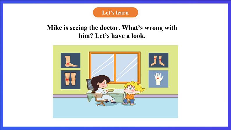【核心素养】北京版英语四下 Unit 2《What's wrong with you?》Lesson 7 课件第5页