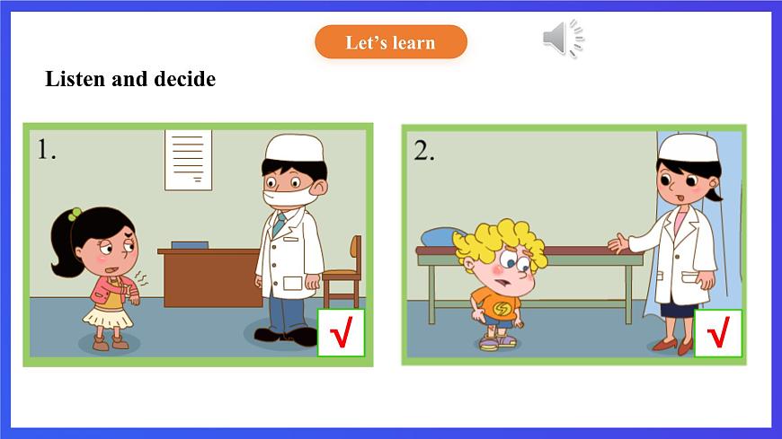【核心素養(yǎng)】北京版英語(yǔ)四下 Unit 2《What's wrong with you？》Lesson 8 課件第7頁(yè)