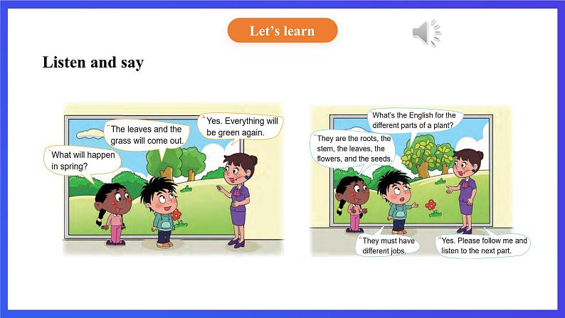 【核心素养】北京版英语五下 Unit 2《What do flowers do?》Lesson 5 课件第8页