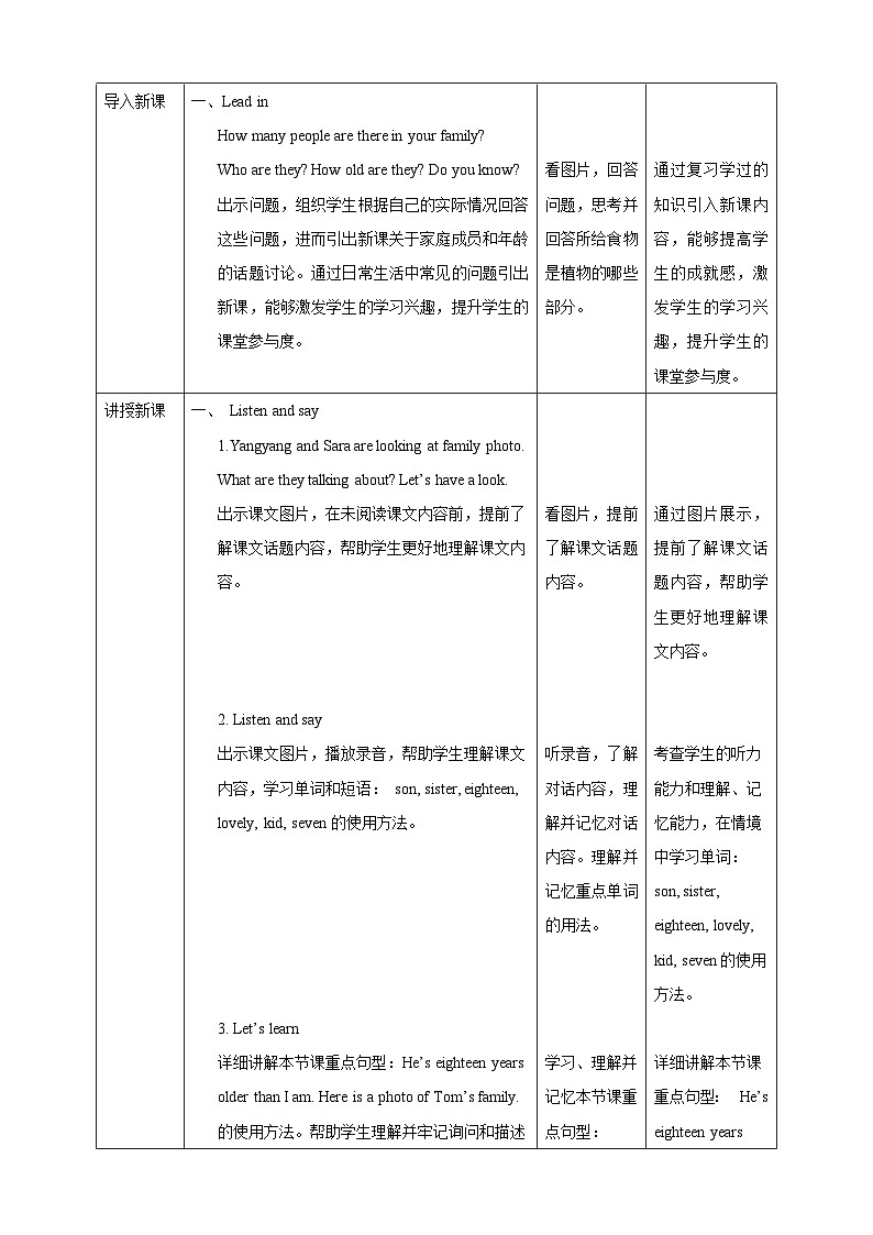 【核心素养】北京版英语五下 Unit 5《How do seeds travel?》Lesson 15 教案第2页