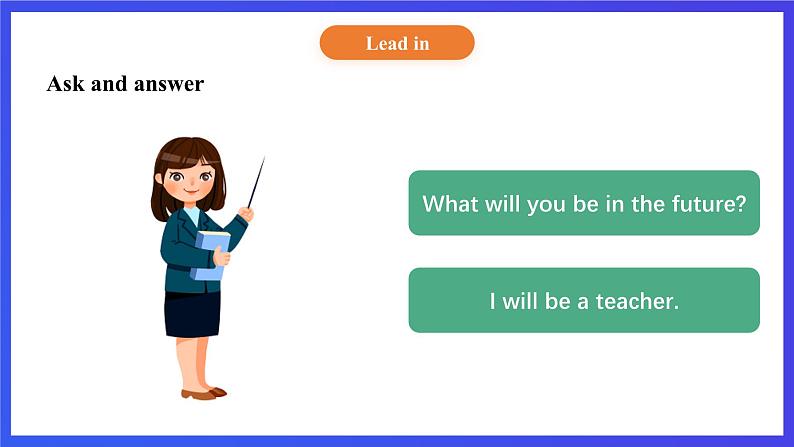 【核心素养】北京版英语五下 Unit 6《What will you do in the future?》Lesson 20 课件第4页