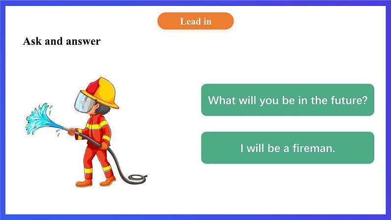 【核心素养】北京版英语五下 Unit 6《What will you do in the future?》Lesson 20 课件第7页