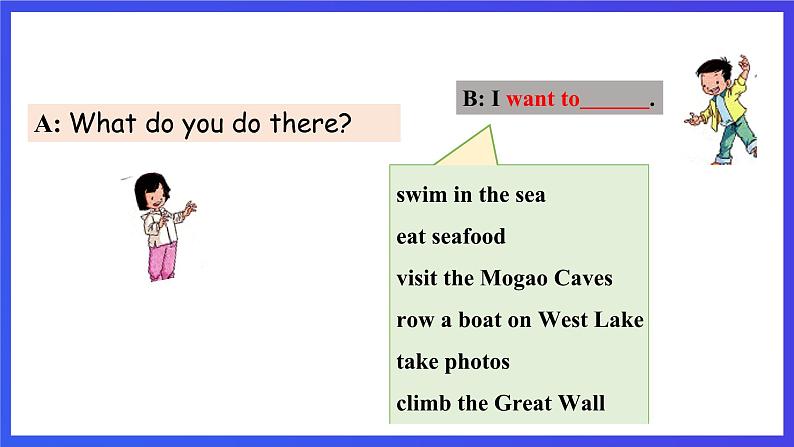 人教版(新起点)英语四下 Unit 3 Travel Plans lesson 3 课件第7页
