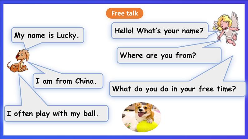 人教版(新起点)英语四下 Unit 5 Free Time Lesson 3 & Fun time 课件第4页