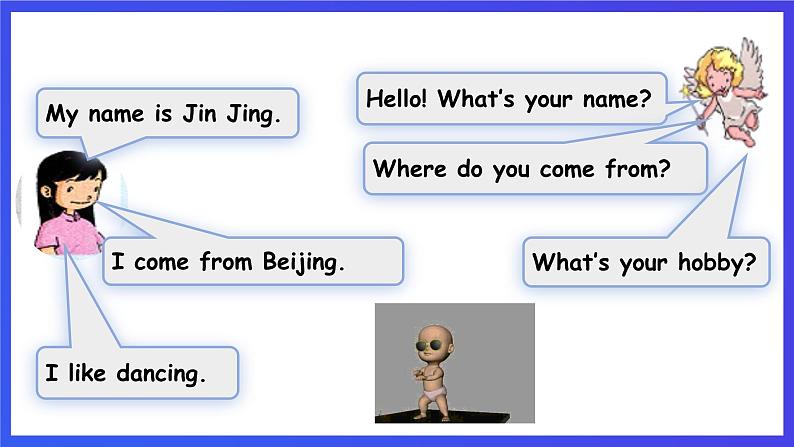 人教版(新起点)英语四下 Unit 5 Free Time Lesson 3 & Fun time 课件第6页