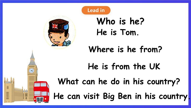 人教版(新起点)英语四下 Unit 6 Countries Lesson 3 & Story time 课件第8页