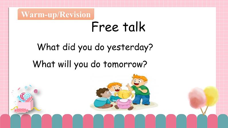 冀教版小学英语六年级下册Lesson 14 Tomorrow We Will Play课件第2页