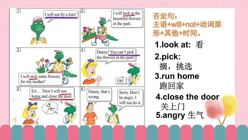 冀教版小学英语六年级下册Lesson 14 Tomorrow We Will Play课件第6页