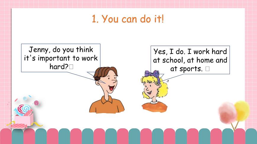 冀教版小學(xué)英語六年級下冊Lesson 11 Work Hard!課件第4頁