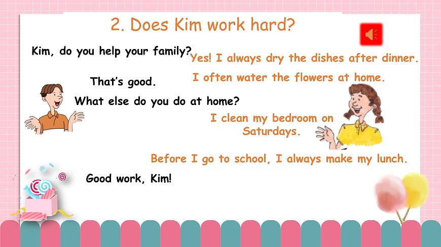 冀教版小學(xué)英語六年級下冊Lesson 11 Work Hard!課件第6頁