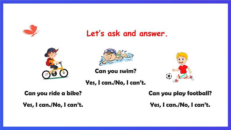 人教版(新起点)英语三年级下册 Unit 3《After School Activities》Lesson 1 课件第3页