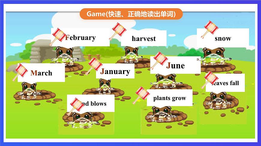 川教版（三起點(diǎn)）英語五下 Unit 2 Lesson 2《Seasons and Months Let’s talk》課件第4頁