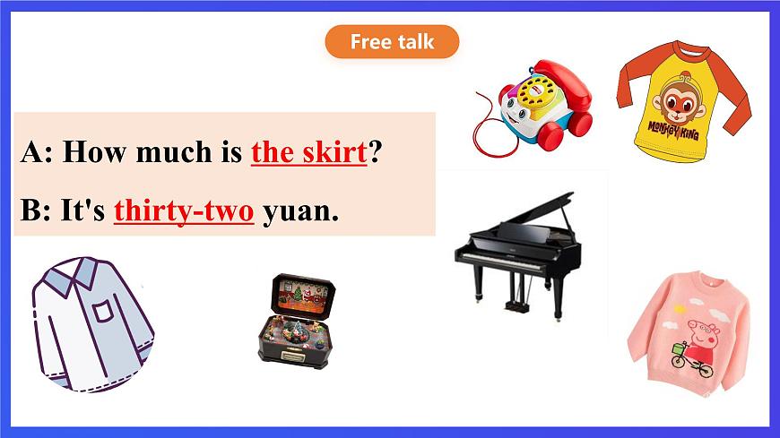 川教版（三起點(diǎn)）英語五下 Unit 3 Lesson 2《Buying a Present  Let's talk 》課件第4頁
