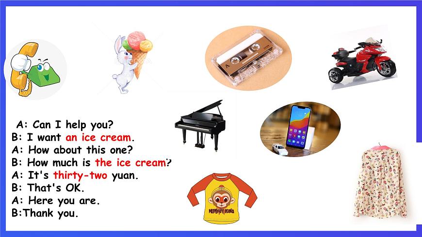 川教版（三起點(diǎn)）英語五下 Unit 3 Lesson 2《Buying a Present  Let's talk 》課件第6頁