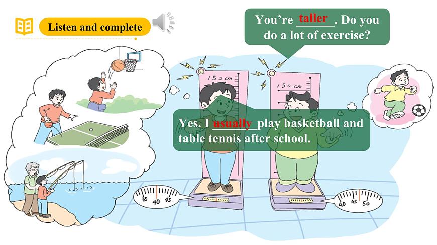滬教牛津版(六三制一起)六下 Module 1 Unit 1《You and me》Period 1 課件第8頁