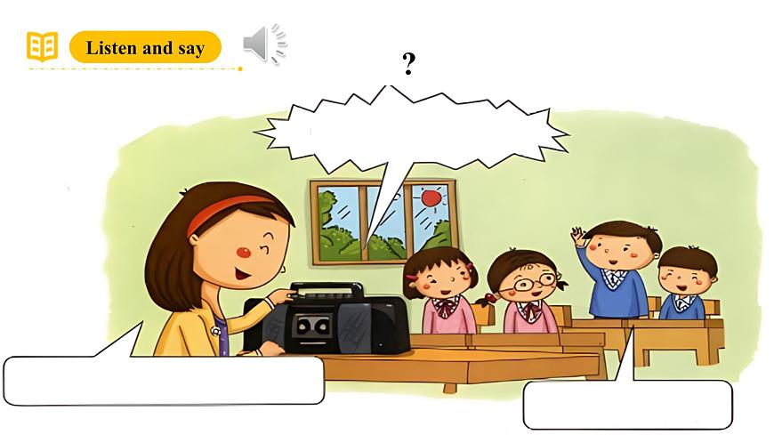 滬教牛津版(六三制一起)一下 Module 1 Unit 2《Listen and hear》Period 1 課件第6頁(yè)