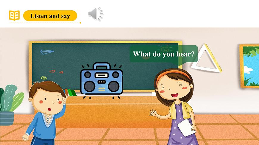 滬教牛津版(六三制一起)一下 Module 1 Unit 2《Listen and hear》Period 2課件第7頁(yè)