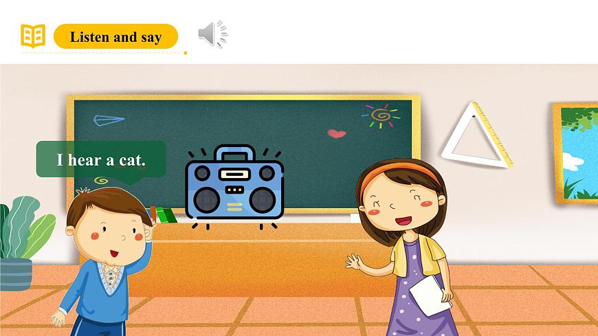 滬教牛津版(六三制一起)一下 Module 1 Unit 2《Listen and hear》Period 2課件第8頁(yè)