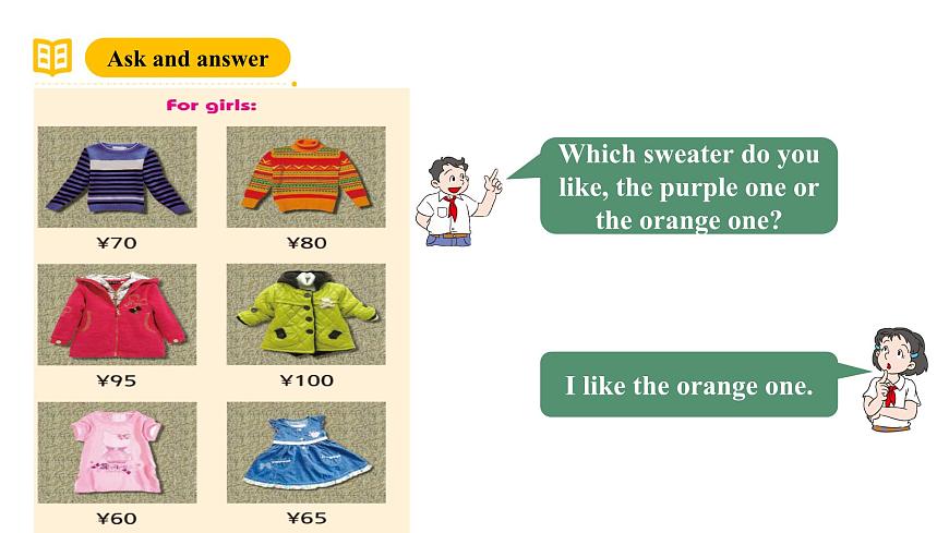 滬教牛津版(六三制一起)五下 Module 3 Unit 8《Buying clothes》Period 2 課件第6頁