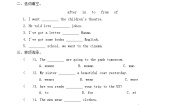 Module 9 同步练习（含答案）-2024-2025学年外研版（三起）英语五年级下册