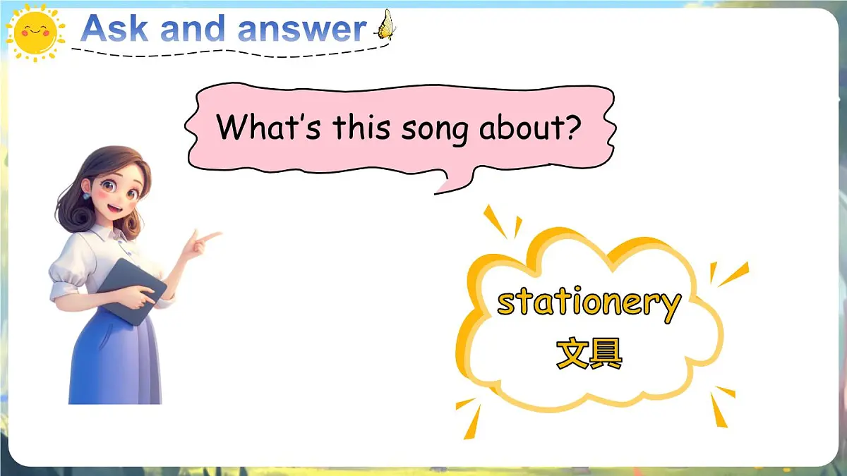 Unit 3 第2课时 A Let's learn & Listen and do第3页