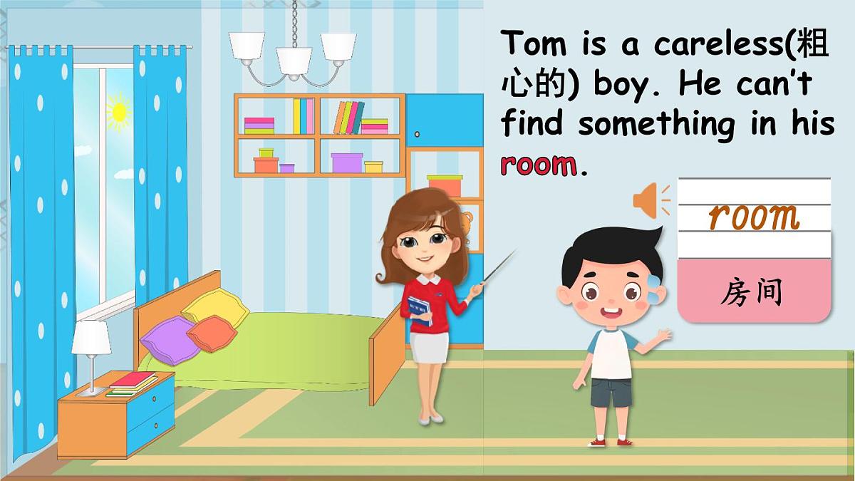 Lesson 3 Where is my sweater?第3页