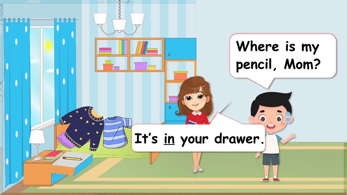 Lesson 3 Where is my sweater?第6页