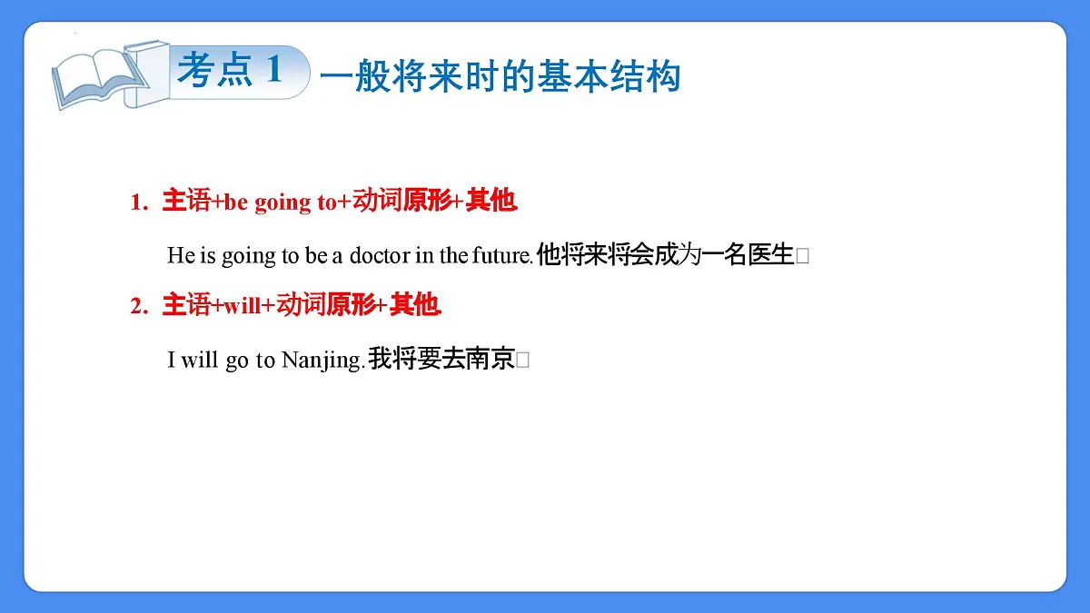 专题12 一般将来时(课件)-2025年小升初英语复习讲练测(全国通用版)第4页