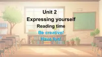 人教版PEP(2024)三年级下册(2024)Unit 2 Expressing yourself图片ppt课件