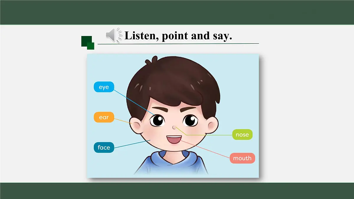 新外研新交际小学英语一下 Unit 3 第1课时 课件第3页