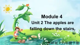 外研版六年級(jí)英語(yǔ)下冊(cè)Module 4 Unit 2課件