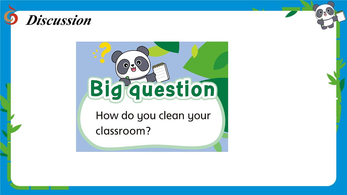 译林版三下英语Unit2 Clean our classroom (Lead-in & Cartoon time)课件第6页