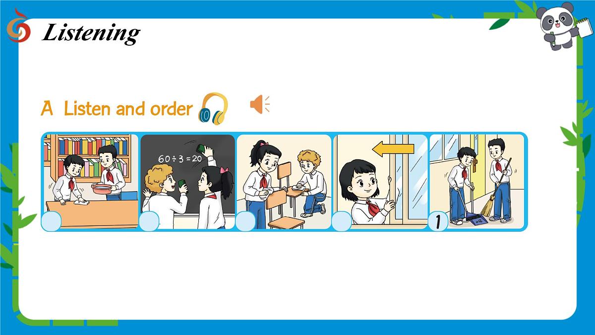 译林版三下英语Unit2 Clean our classroom (Wrap-up & Assessment time)课件第5页