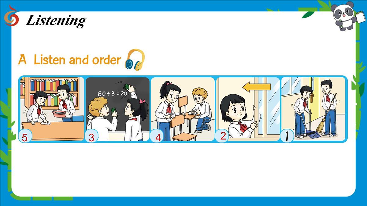 译林版三下英语Unit2 Clean our classroom (Wrap-up & Assessment time)课件第6页