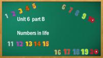 小学人教版PEP（2024）Unit 6 Numbers in life教学ppt课件