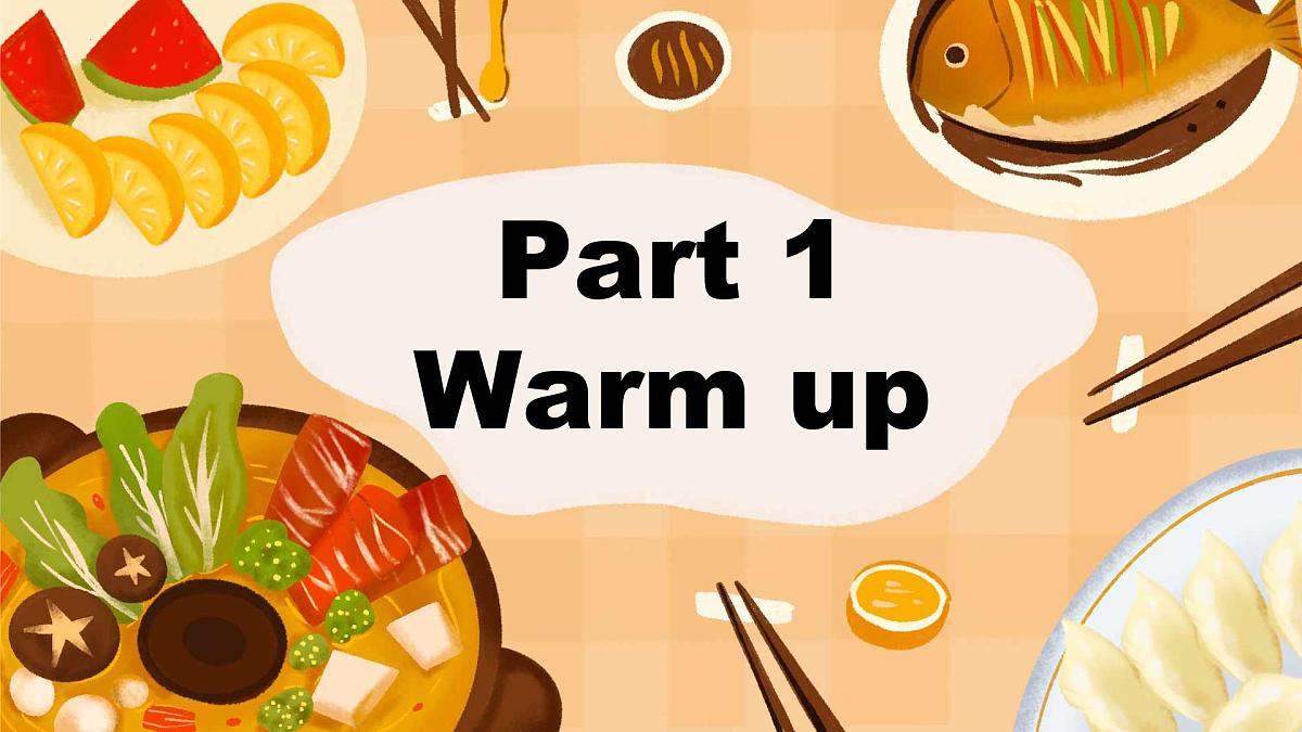 2024版人教版三年级下册英语Unit 4 Healthy food A talk同步课件第4页