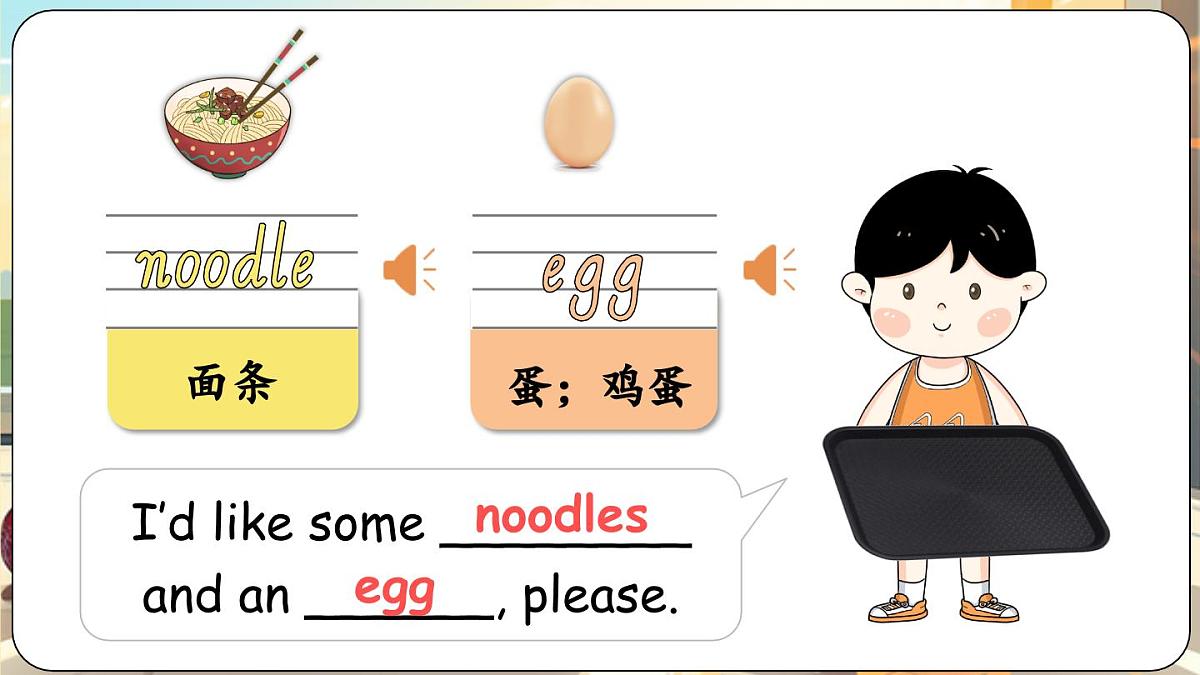 U4 第2课时 A Let's learn & Listen and do第6页