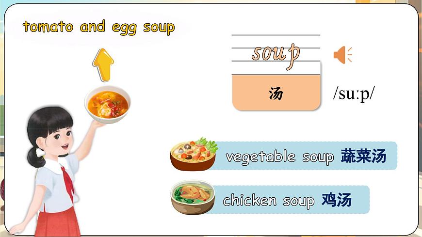 U4 第5課時(shí) B Let's learn & Listen and chant第8頁