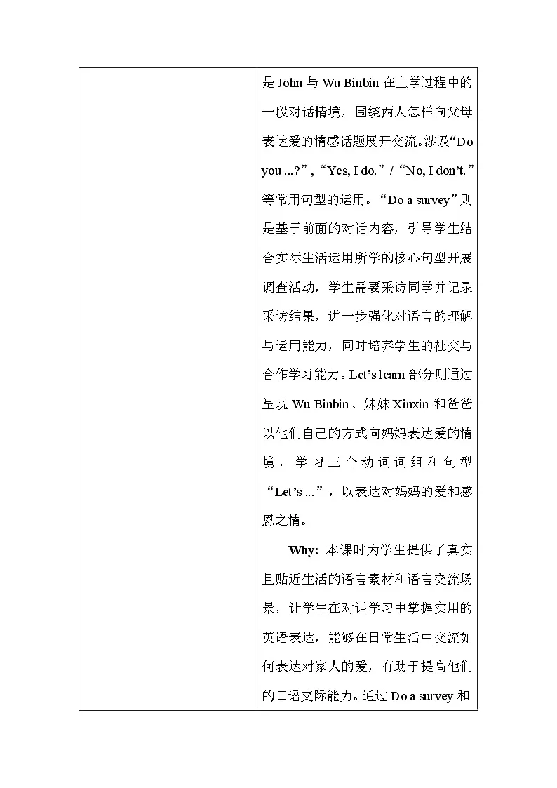 人教PEP版(2024)三年级下册英语Unit 2 Expressing yourself 教案第2页