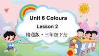 小学英语人教精通版（2024）三年级下册（2024）Unit 6 Colours Lesson 2课文ppt课件