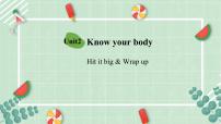 英語三年級(jí)下冊(cè)（2024）Unit 2 Know your body教學(xué)ppt課件