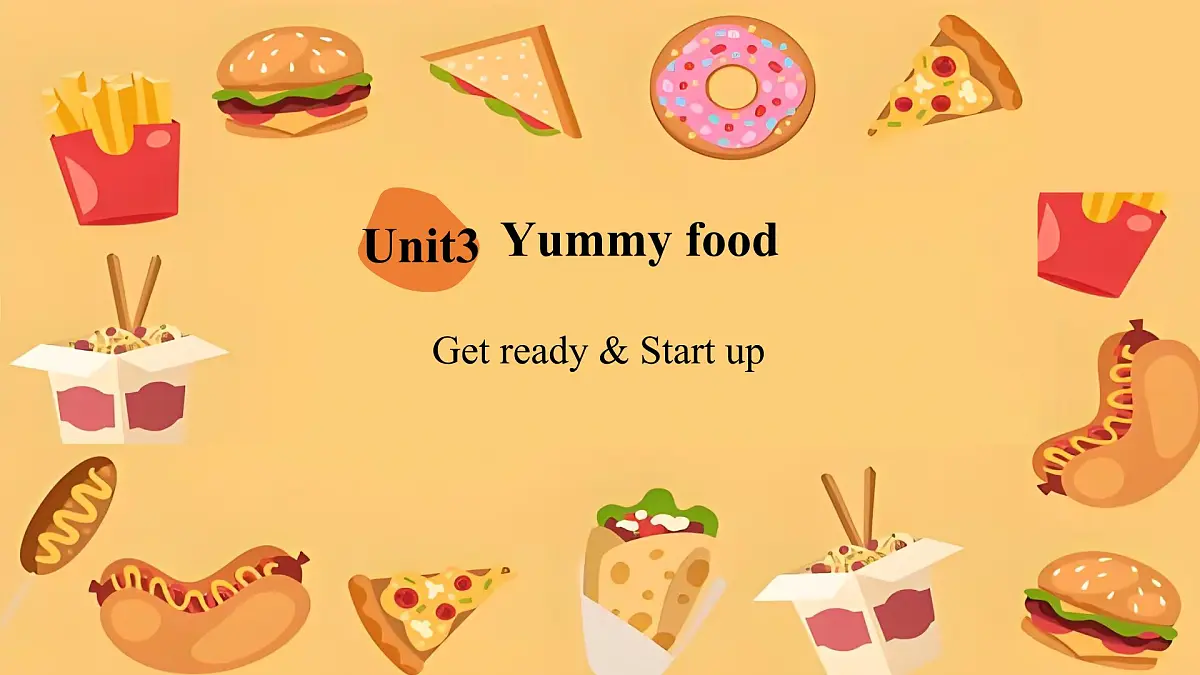 外研(孙有中2024)英语 三下 Unit3 第1课时Get ready Start up教学课件第1页