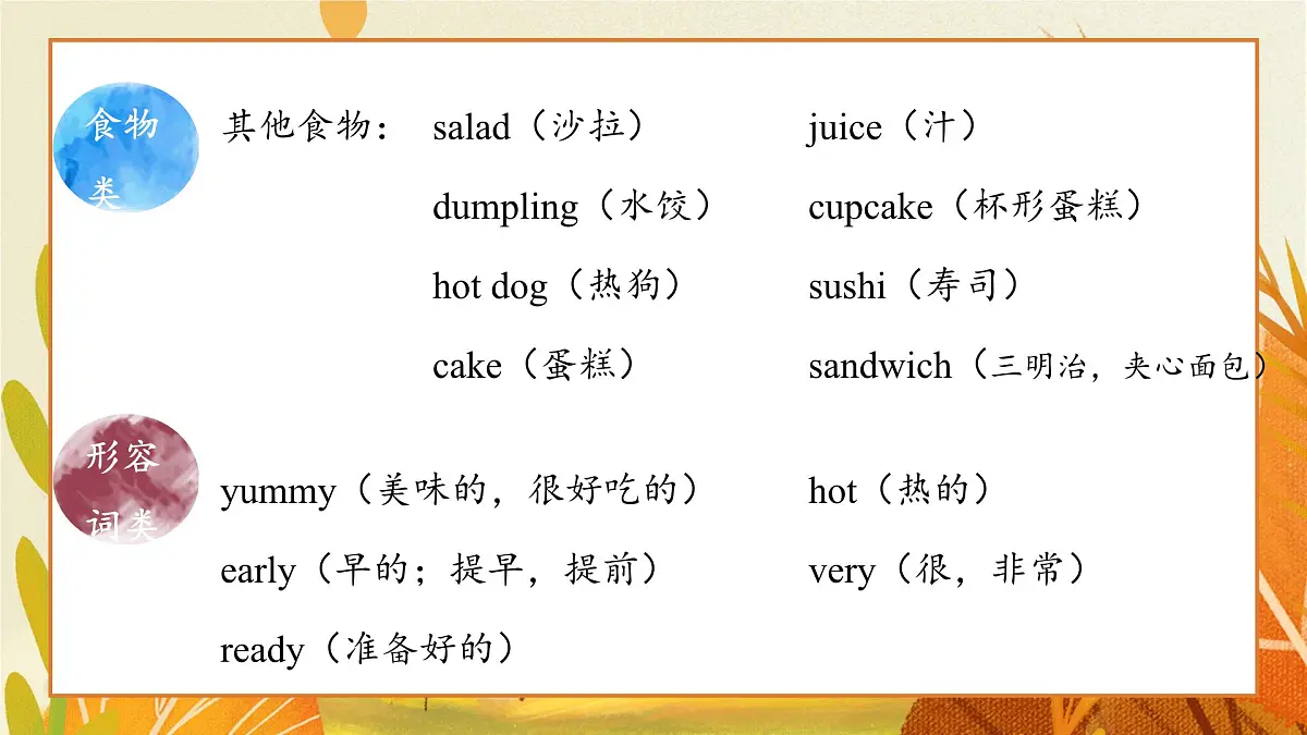 外研(孙有中2024)英语 三下 Unit 3 复习课件第6页